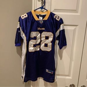 Adrian Peterson Minnesota Vikings Youth Reebok stitched NFL jersey. size XL